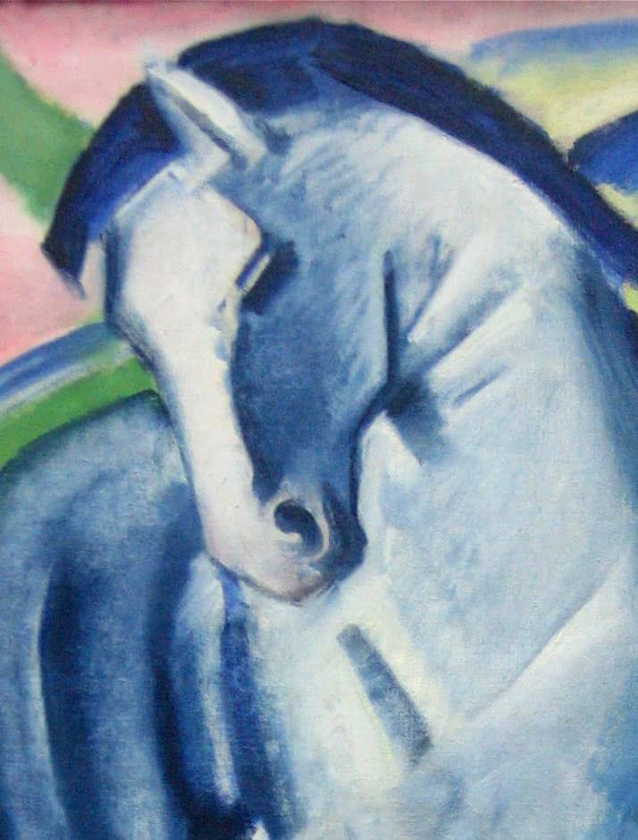 Franz Marc, Blaues Pferd